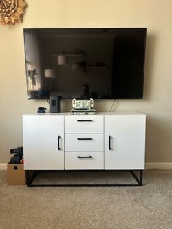 Coffee bar cabinet with keycard lock