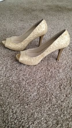 Women's Gold High Heels