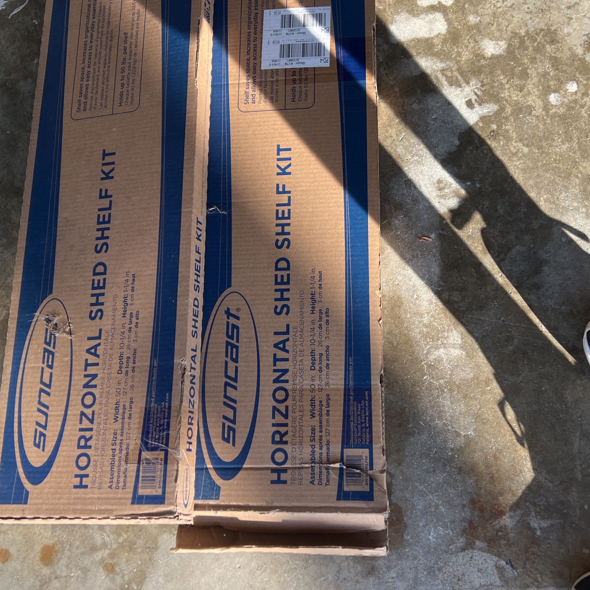 Suncast Horizontal Shed Shelf Kit