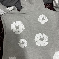 denim tears hoodie grey 