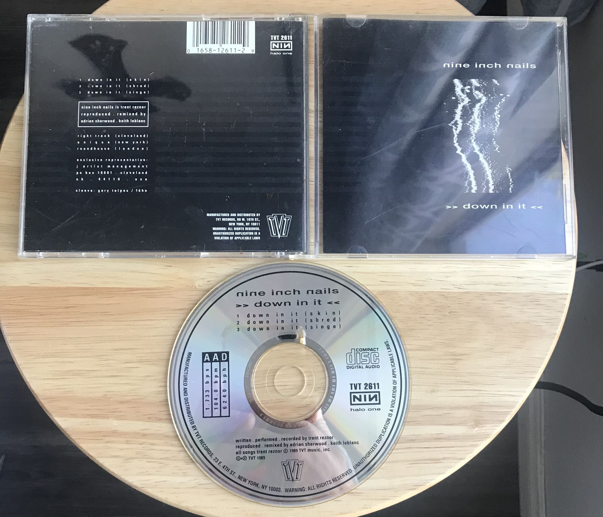 NINE INCH NAILS DOWN IN IT CD SINGLE