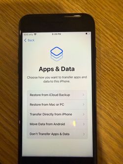 iPhone SE 3rd gen midnight black