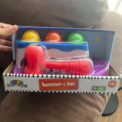 $10, New Baby/Toddler Ball & Hammer Toy