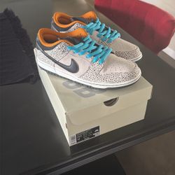 Nike Sb Low Pro Phantom/black Monarch