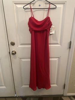 Vintage Elegant Red Women's Dress