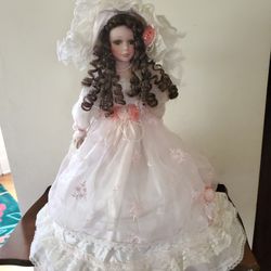 Vintage Doll Long Flowing Dress