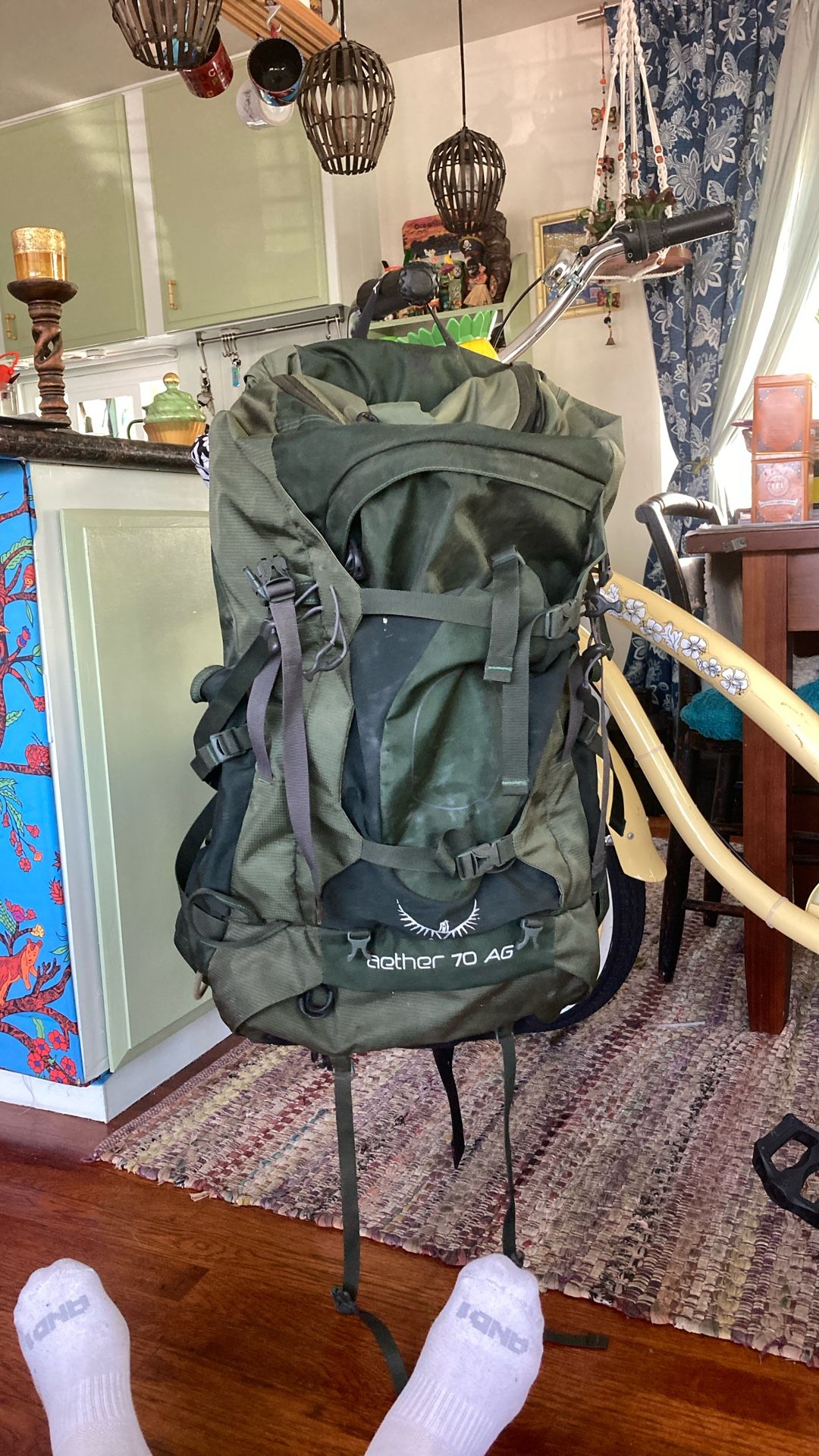 70 L osprey backpack