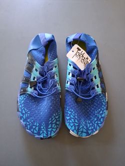 Blue Water Shoes with Bungee Laces