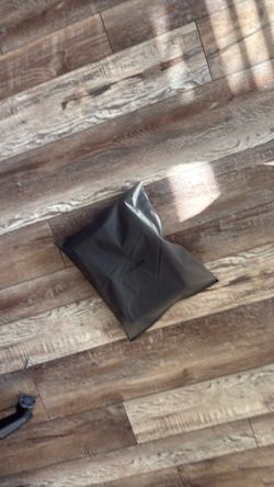 Essentials sweats black on black cuffed size large