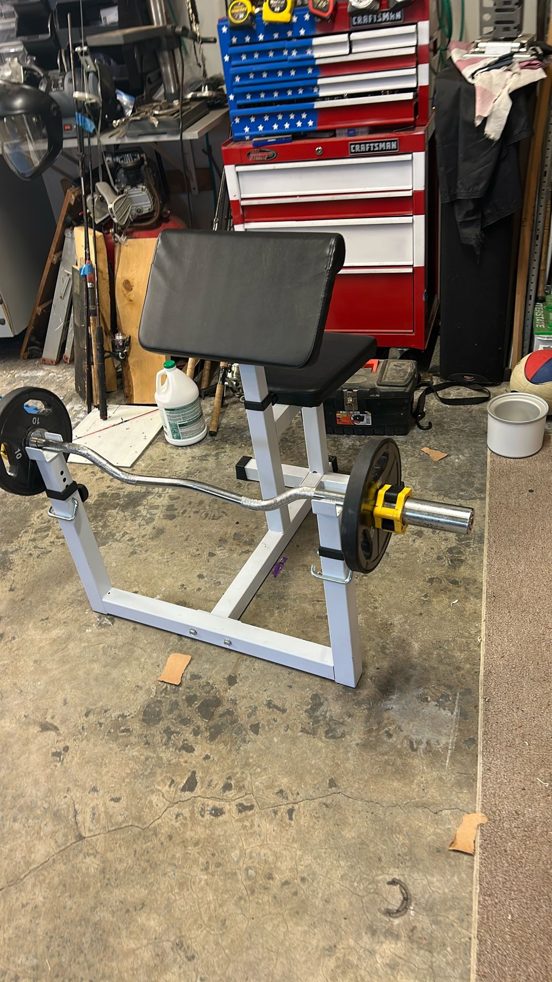 Weight Bench/ Arms