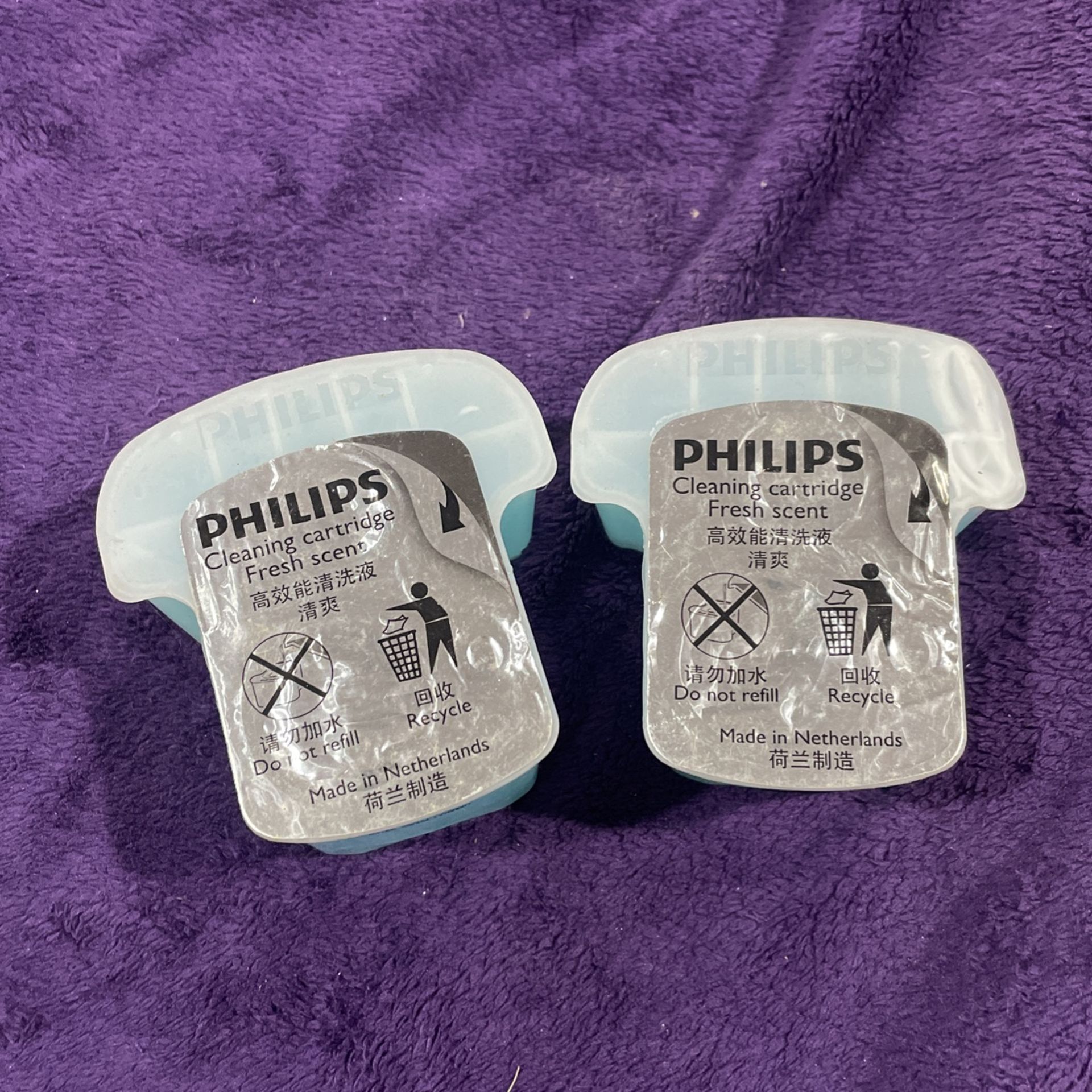 Philips Cleaning Cartridge Fresh Sent 2 pack JC301