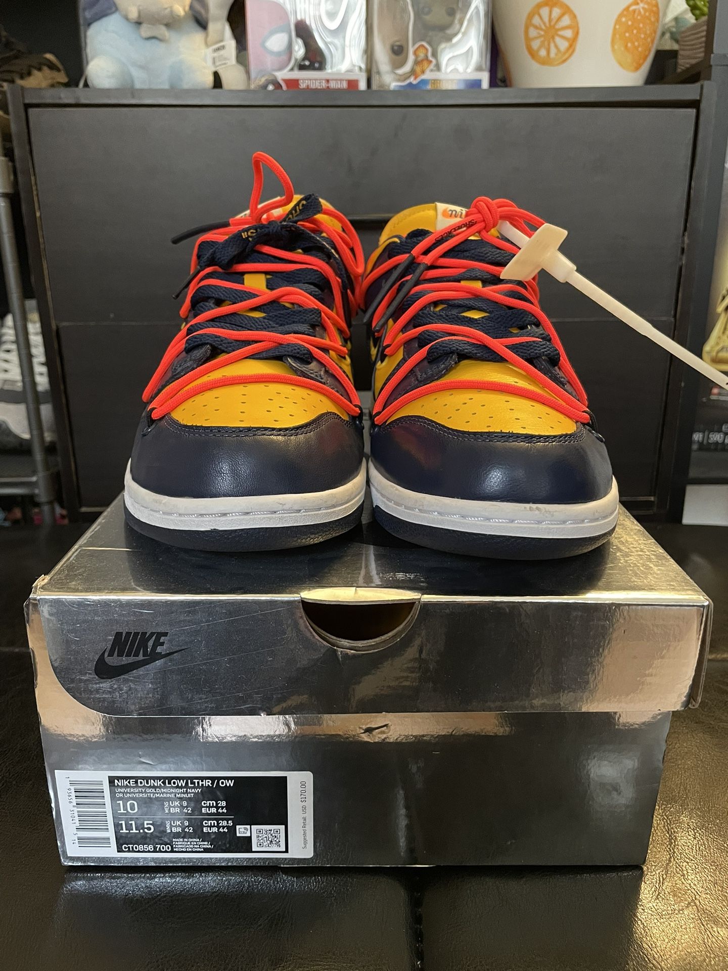 Nike Dunk Low x Off White “University Gold” for Sale in Artesia, CA - OfferUp