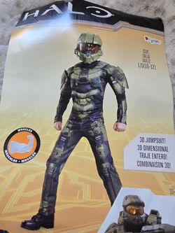 HALO Master Chief Boy Custom Size L (10-12)