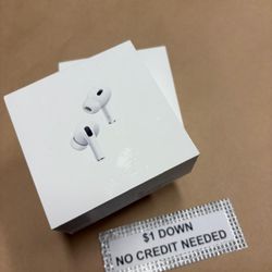 Apple AirPods Pro 2 Bluetooth Earbuds NEW - Only $1 Today Pay The Rest Later! 