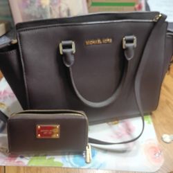Michael kors, Used Once, Has Matching Wallet