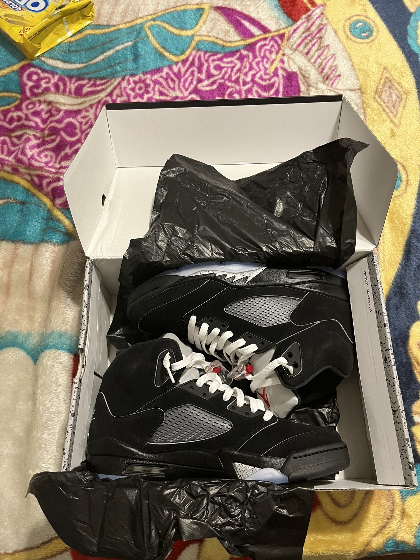 Jordan 5 Mettalic