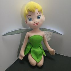 Tinkerbell Disney Fairies 13" Plush Stuffed Toy Doll 2010 Northwest Company 