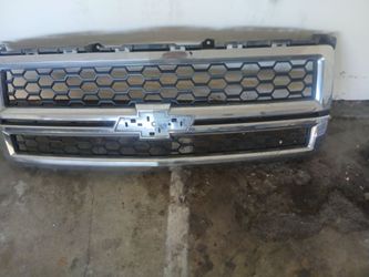 2015 chevy silverado front grille. Parrilla frontal para chevy silverado 2015