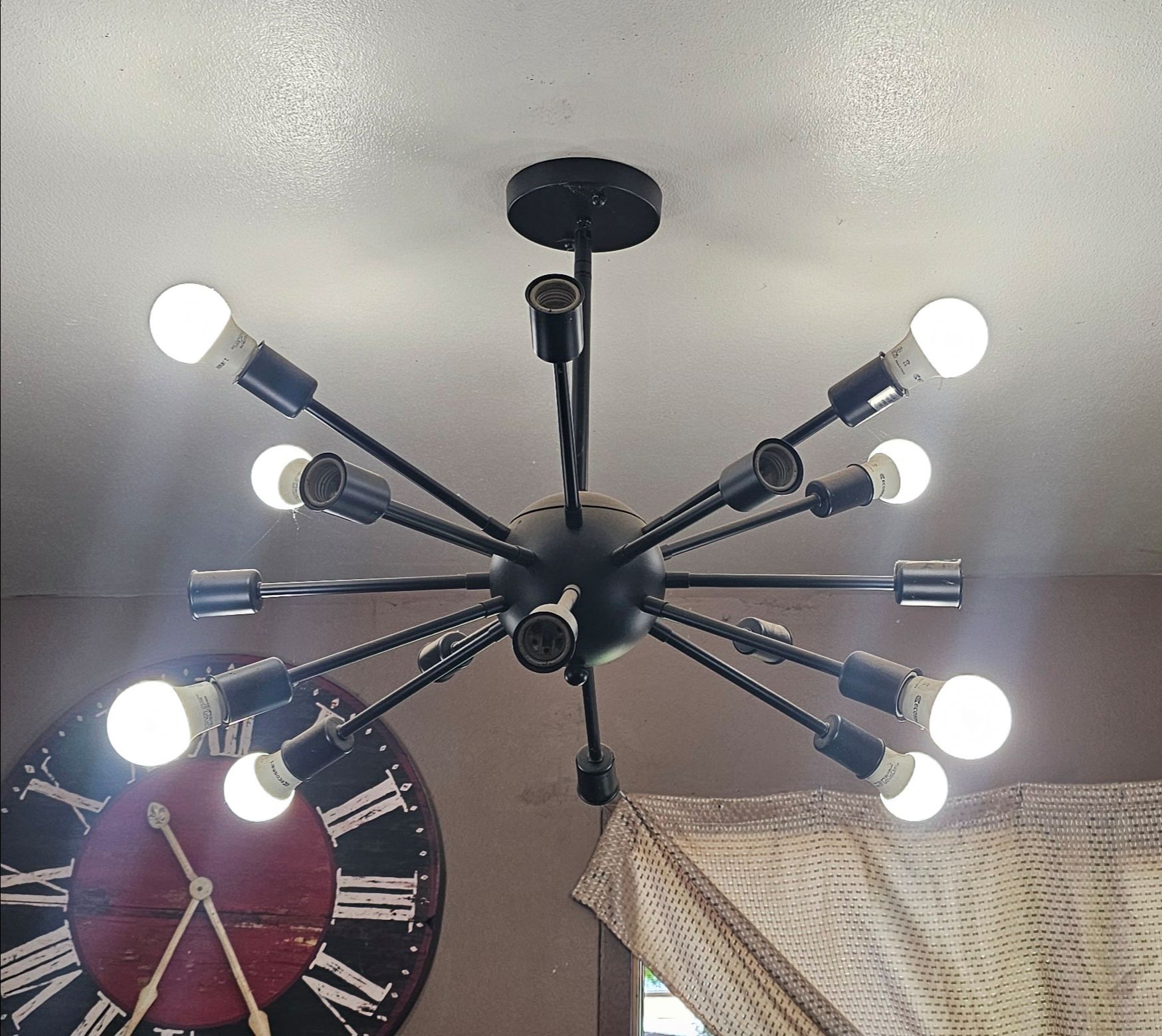 Sputnik Ceiling Light - $60