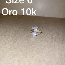 Gold Ring Size 6