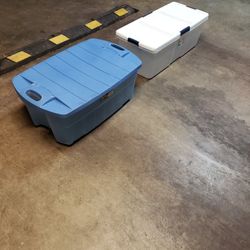 Two Storage Totes In New Condition 