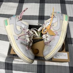 Worn Offwhite dunks 09 Lot size 9 og all 