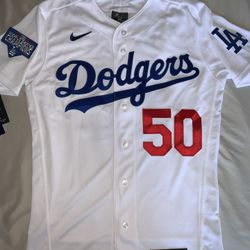 Los Angeles Dodgers 2020 World Series Champions Jersey
