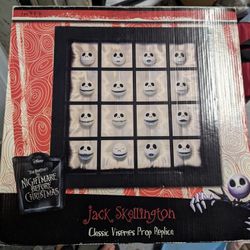 Nightmare Before Christmas Jack Skellington Classic Visemes Prop Replica (New/Unopened)