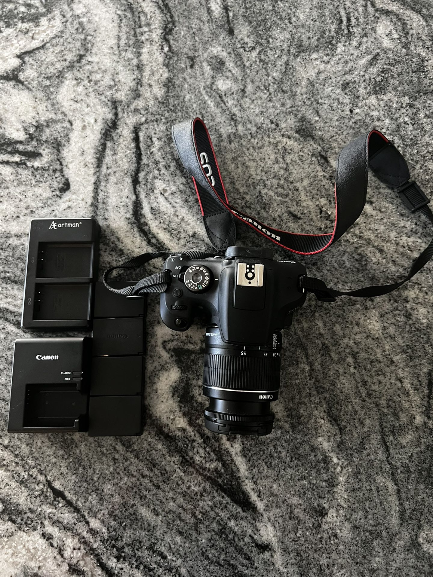 Canon - EOS Rebel T7 DSLR Video