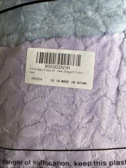4 Baby Blankets