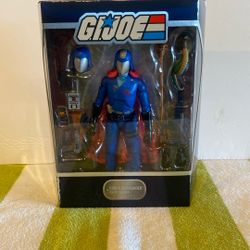 GI Joe Cobra Commander Super 7 Ultimates 