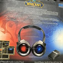 World Of Warcraft Wireless Headset  Brand new