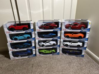 1:18 Diecast Metal Collectible Cars 