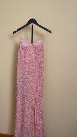 Beautiful Blushing Pink Sequin Dress