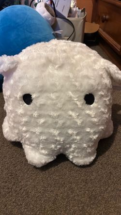 Curly Mendako UFO (White) Plush