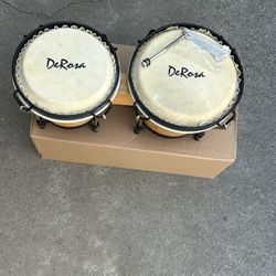 Bongo Drum 6" and 7" For Adults > Beginners, Bongos Drums Set