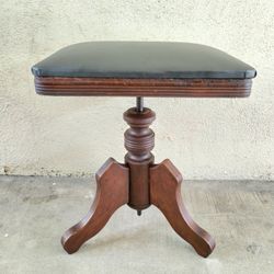 Antique Piano/Vanity Stool