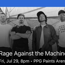 Rage Against The Machine Concert Tickets