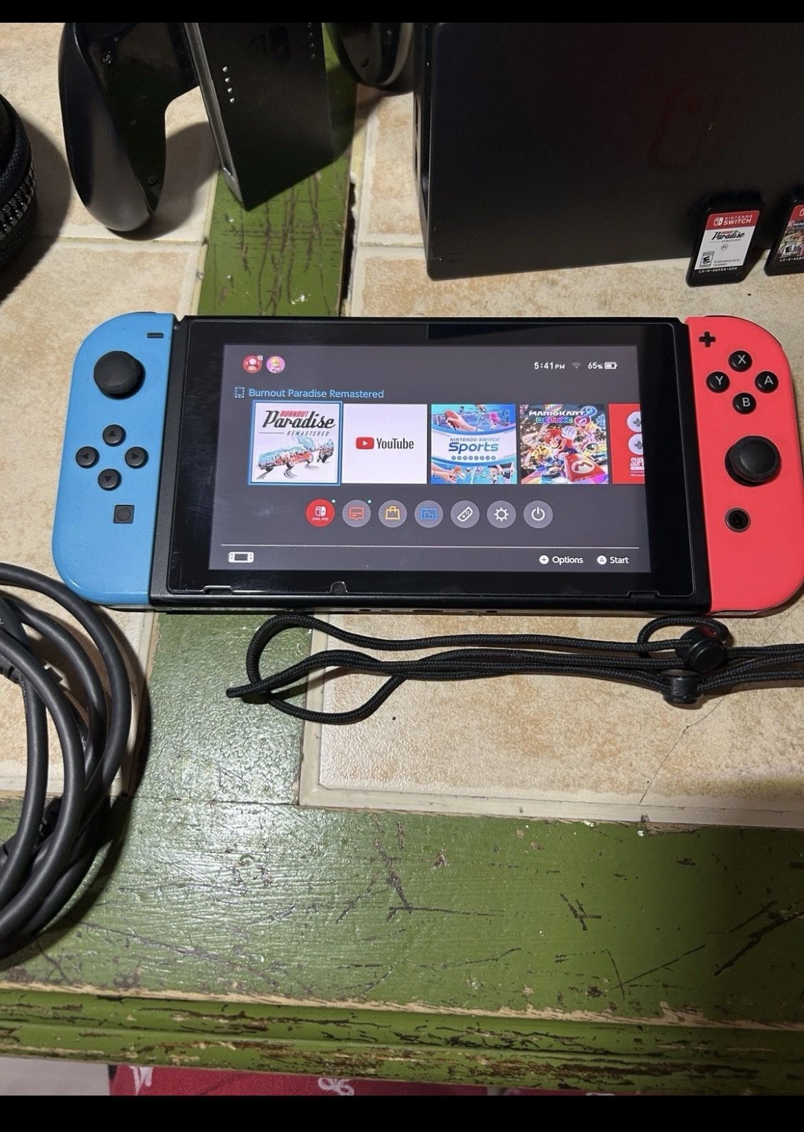 Nintendo Switch With two Games