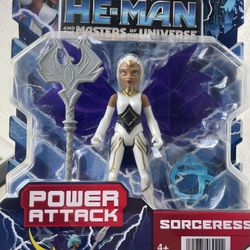 NEW! SORCERESS, CGI He-Man MOTU Figure, Box Not Mint, in hand Asking 10$ Pick Up. ⬇️