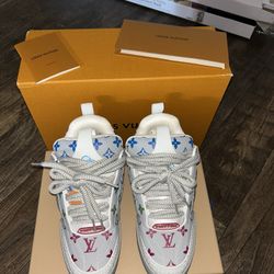 Louis Vuitton Skate Sneakers – White Monogram (Never Worn)