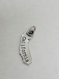 James Avery silver My California State Charm