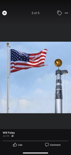 Flag pole / brand new