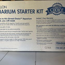 Brand New 10 Gallon Aquarium Tank- Glass Fish Tank