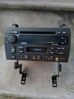 Cd and tape player