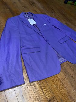 Mens Purple Suit / Tuxedo Jacket