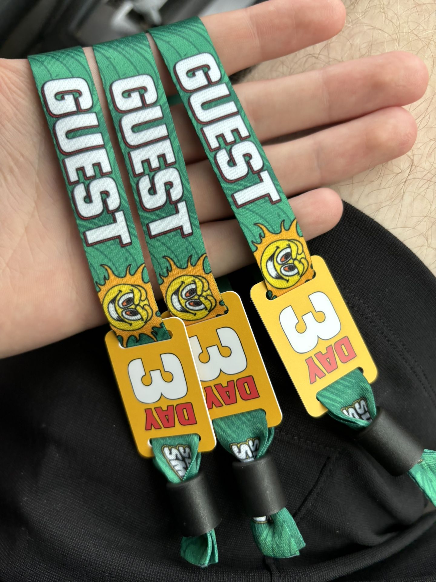 Summer Smash 3 Day Guest Wrist Band
