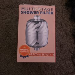 New Shower Filter