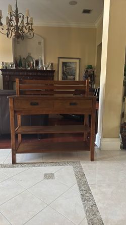 Console table