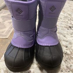 Toddler Size 8 Columbia Snow Boots 